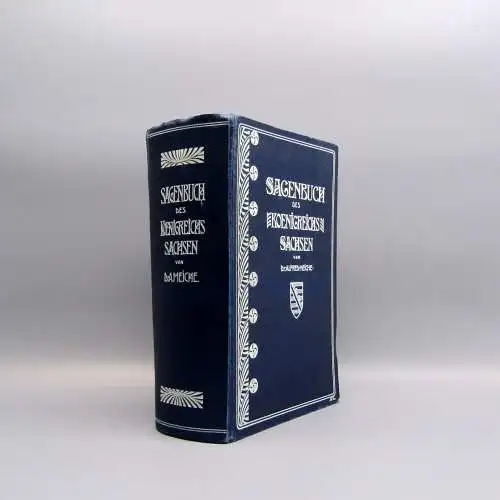 Meiche Sagenbuch des Königreichs Sachsen 1903 Literatur Lyrik Sagen Märchen