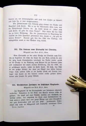 Meiche Sagenbuch des Königreichs Sachsen 1903 Literatur Lyrik Sagen Märchen