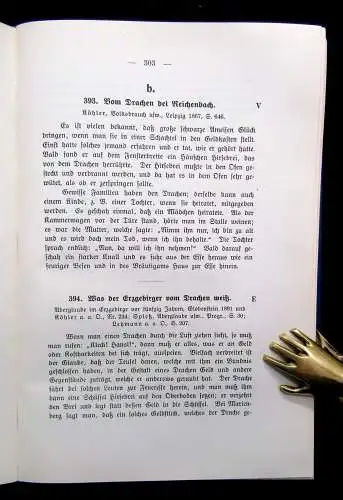 Meiche Sagenbuch des Königreichs Sachsen 1903 Literatur Lyrik Sagen Märchen