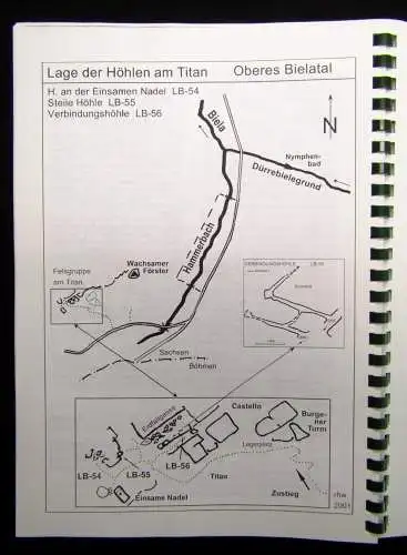 Winkelhöfer Durch Höhlen der Sächsischen Schweiz Katasterdokumentation 1998