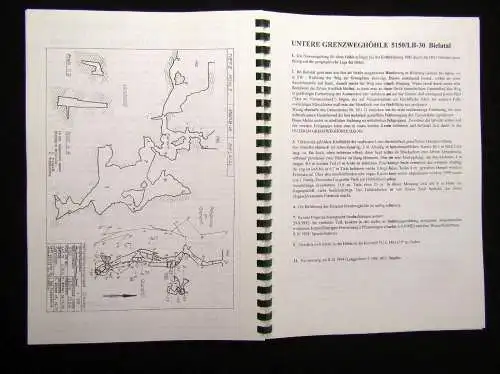 Winkelhöfer Durch Höhlen der Sächsischen Schweiz Katasterdokumentation 1998