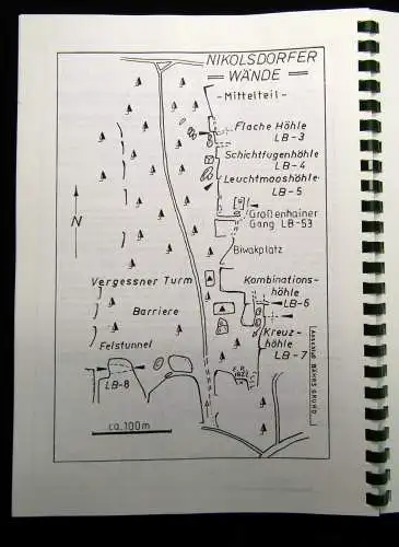 Winkelhöfer Durch Höhlen der Sächsischen Schweiz Katasterdokumentation 1998