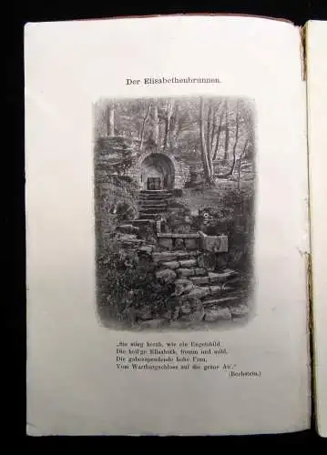 Bechstein Eisenach und die Wartburg um 1900 Landeskunde Reiseführer Guide