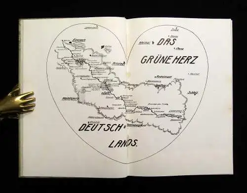 Kober Thüringer Wanderbücher Im Zauberbann des Rennsteigs 1939 Guide Landeskunde