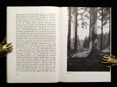 Kober Thüringer Wanderbücher Im Zauberbann des Rennsteigs 1939 Guide Landeskunde