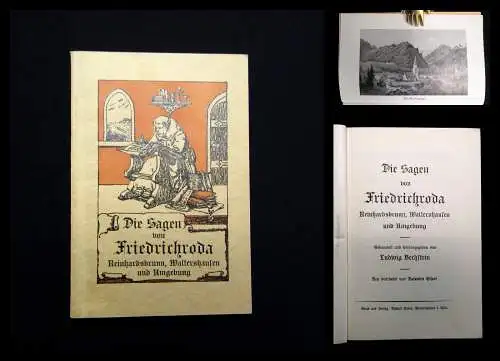 Bechstein Die Sagen von Friedrichroda um 1900 Literatur Märchen Sagen Lyrik