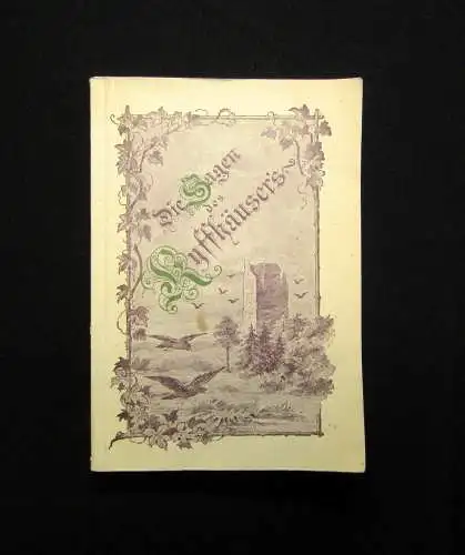 Bechstein Die Sagen Kyffhäusers um 1920 Belletristik Literatur Märchen Lyrik