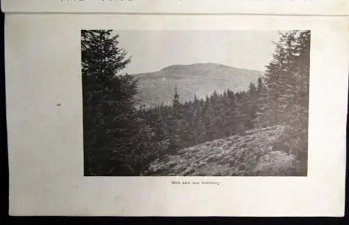 Friedrichroda im Thüringer Wald um 1900 Reiseführer Landeskunde Guide Führer