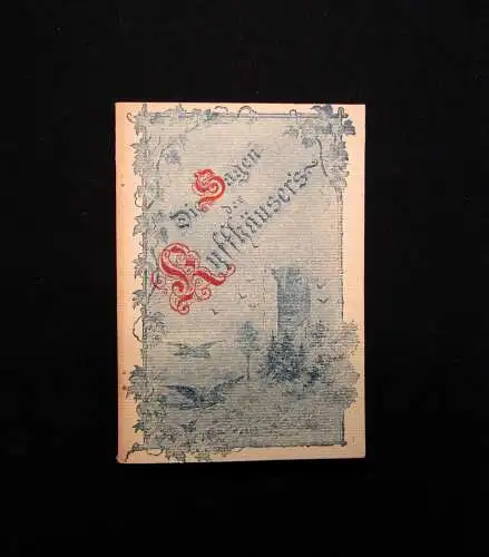Bechstein Ludwig Die Sagen des Kyffhäusers um 1920 Belletristik Märchen Lyrik