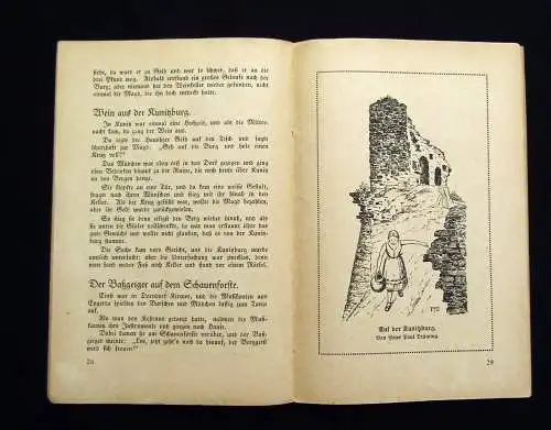 Wünscher Thüringer Schatzgräbergeschichten um 1900 Landeskunde Guide selten