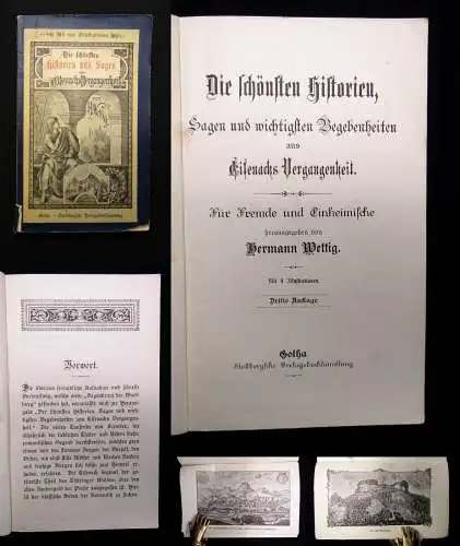 Wettig Die schönsten Historien, Sagen und wichtigsten Begebenheiten von Eisenach