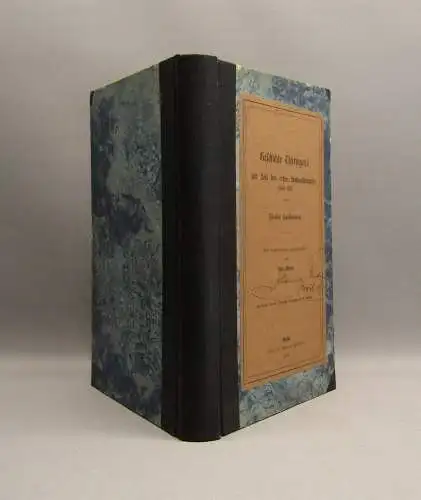 Menzel, Karl Geschichte Thüringens zur Zeit des ersten Landgrafenhauses 1871