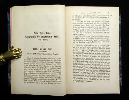 Menzel, Karl Geschichte Thüringens zur Zeit des ersten Landgrafenhauses 1871