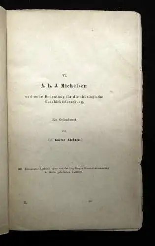 Zeitschrift des Vereins für Thüringische Geschichte und Altertumskunde 1883 2.Bd