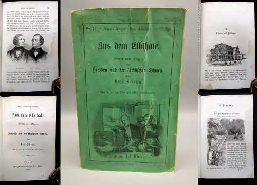 Schram Aus dem Elebthale Bilder und Skizzen aus Dresden u.der Sächs.Schweiz 1856