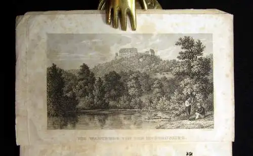 Witzschel, August Die Wartburg bei Eisenach Eine historische Skizze 1845 Burgen