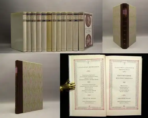 Landsberg Giacomo Casanova Denkwürdigkeiten 12 Bde. komplett 1983- 1988 Roman