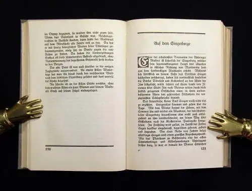 Trinius, August Thüringer Wanderbuch Zweiter Band apart um 1880 Erzählungen