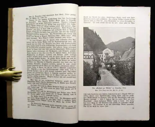 Meiche Ein Mühlenbuch Von Mühlen und Müllern Arbeitsgebiet Sächs. Schweiz 1927