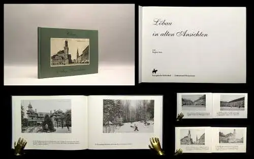 Jany Löbau in alten Ansichten 1991 selten Landeskunde Ortskunde Geographie