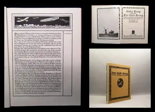 Bejeuhr Der Luft-Krieg Luftschiffahrt Flugwesen um 1915 Militär Militaria