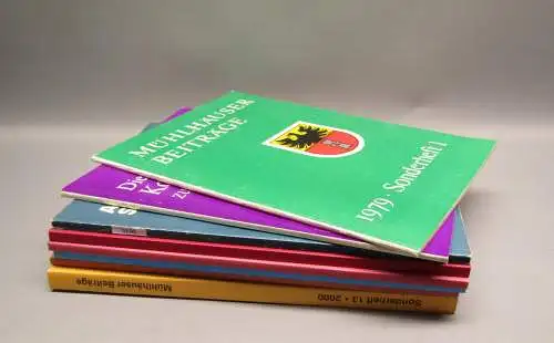 Mühlhäuser Beiträge Sonderhefte 1,3,5 und 9-13 gesamt 8 Hefte 1979-2000