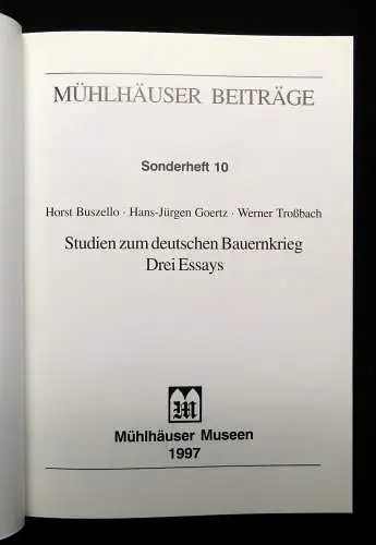 Mühlhäuser Beiträge Sonderhefte 1,3,5 und 9-13 gesamt 8 Hefte 1979-2000