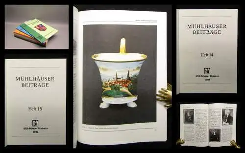 Mühlhäuser Beiträge Hefte 14-18 und 23 gesamt 6 Hefte 1991-2000 Landeskunde