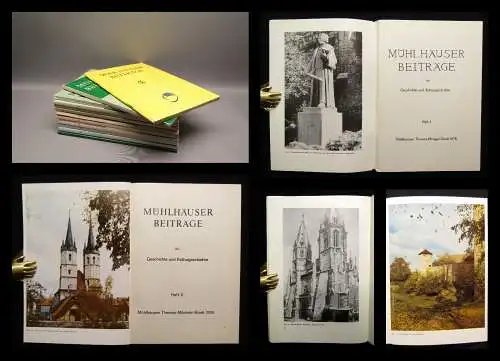 Mühlhäuser Beiträge Hefte 1-14 ohne Heft 8 gesamt 13 Hefte 1978-1991 Ortskunde
