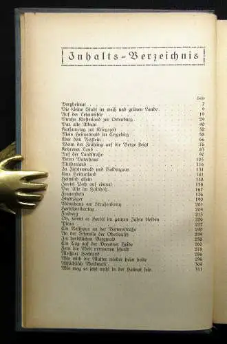 Platz Vom Wandern und Weilen im Heimatland 1923 Landeskunde Ortskunde Geographie