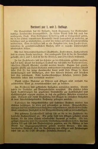 Wagner/Großmann Lehrbuch für Zimmerer 1 u. 2 Teil von Bd. 12 u. 13 1941 Technik