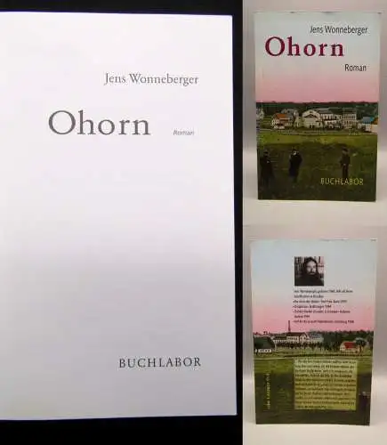 Jens Wonneberger Ohorn, Roman 1995 Belletristik Literatur Erzählungen