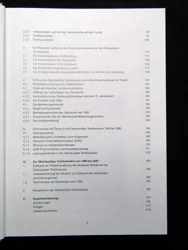 Frank Nürnberger Geschichte der Oberlausitzer Textilindustrie 2007 Handwerk