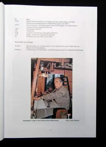 Frank Nürnberger Geschichte der Oberlausitzer Textilindustrie 2007 Handwerk