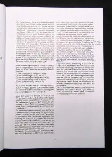 Frank Nürnberger Geschichte der Oberlausitzer Textilindustrie 2007 Handwerk