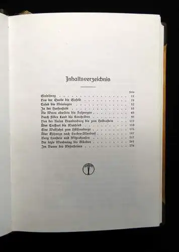 Trinius, August Durchs Werratal Nachdruck des Spamer Verlags o.J. um 1900 Lyrik