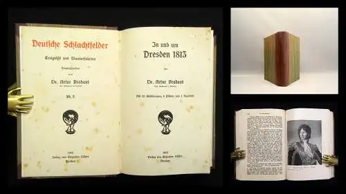 Brabant Deutsche Schlachtfelder Ereignisse u. Wanderfahrten In u. um DD 1913 Bd3