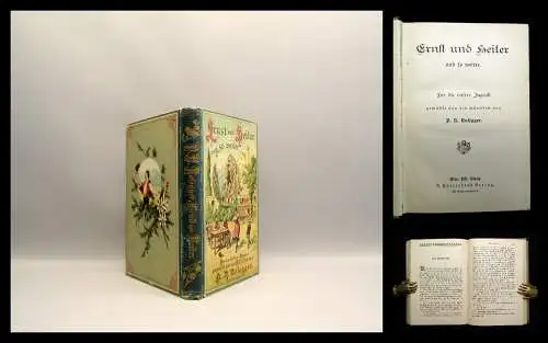 Rosegger Ernst und heiter und so weiter um 1900 Literatur Lyrik Belletristik