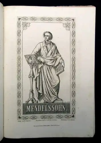 Langer 2 Hefte zum Sächsischen Sängerbundes-Fest Dresden 1925 und 1865