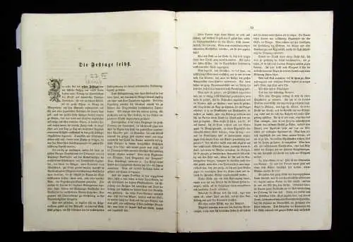 Langer 2 Hefte zum Sächsischen Sängerbundes-Fest Dresden 1925 und 1865