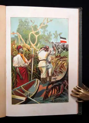 Wißmanns Reisen durch Afrika um 1900 Landeskunde Geographie Guide Ortskunde