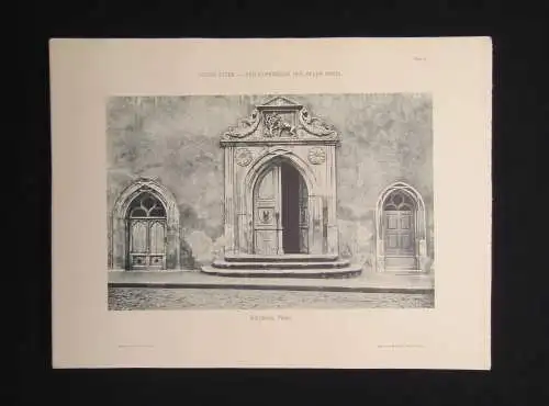 Aster,Georg Bau-Denkmäler der Stadt Pirna aus dem 15.-17.Jahrhundert 1902