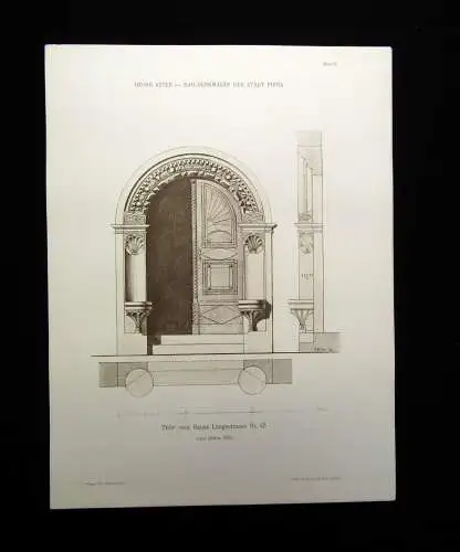 Aster,Georg Bau-Denkmäler der Stadt Pirna aus dem 15.-17.Jahrhundert 1902