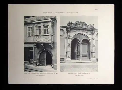 Aster,Georg Bau-Denkmäler der Stadt Pirna aus dem 15.-17.Jahrhundert 1902