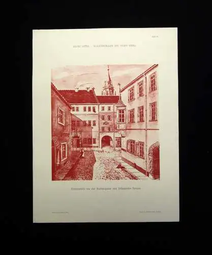 Aster,Georg Bau-Denkmäler der Stadt Pirna aus dem 15.-17.Jahrhundert 1902