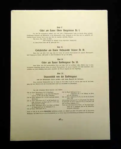 Aster,Georg Bau-Denkmäler der Stadt Pirna aus dem 15.-17.Jahrhundert 1902