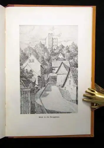 Georgi, Felix Chronik der Stadt Plaue in Thüringen Widmung d. Verfassers 1927