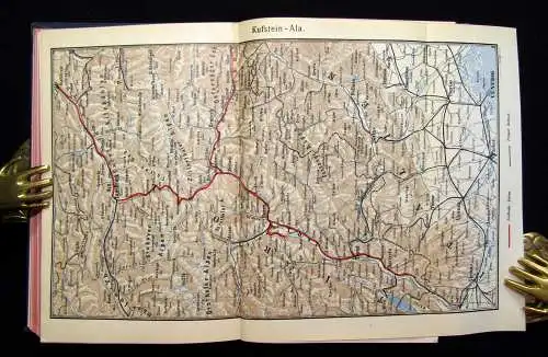 Südbahn-Gesellschaft Die Südbahn u ihr Verkehrsgebiet Oesterreich-Ungarn um 1900