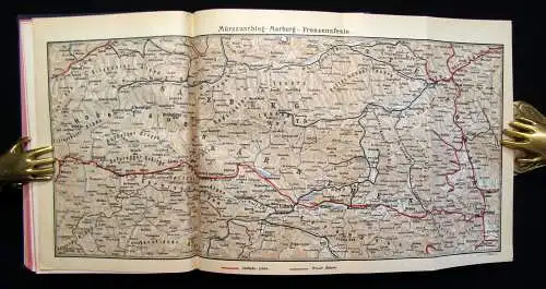 Südbahn-Gesellschaft Die Südbahn u ihr Verkehrsgebiet Oesterreich-Ungarn um 1900