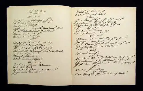 Wahle,Suphan Aus Goethes Archiv Die erste Weimarer Gedichtsammlung in Facsimile